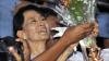 The release of Aung San Suu Kyi 