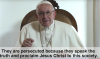 Pope calls for prayer for persecuted Christians